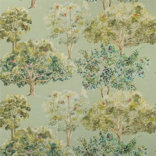 Tissu Bosquet Sauvage Forest Designers Guild motif botanique