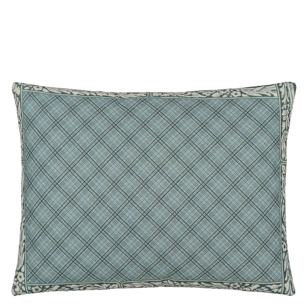 Coussin Lemons Canvas John Derian avec motifs citrons vintage (verso)