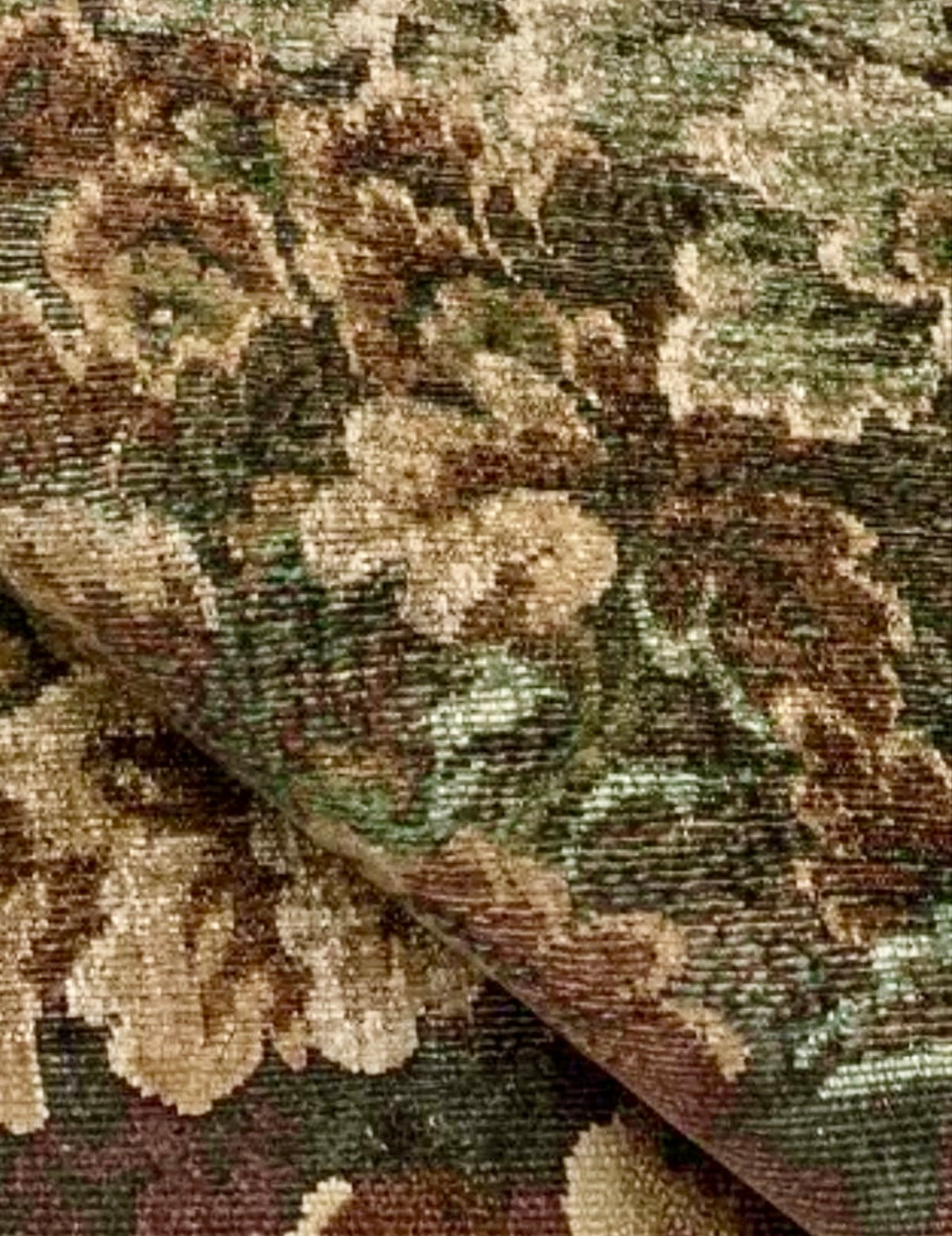 Coussin Cluny pièce unique Atelier Anne Lavit détail  du tissu Cluny Nobilis