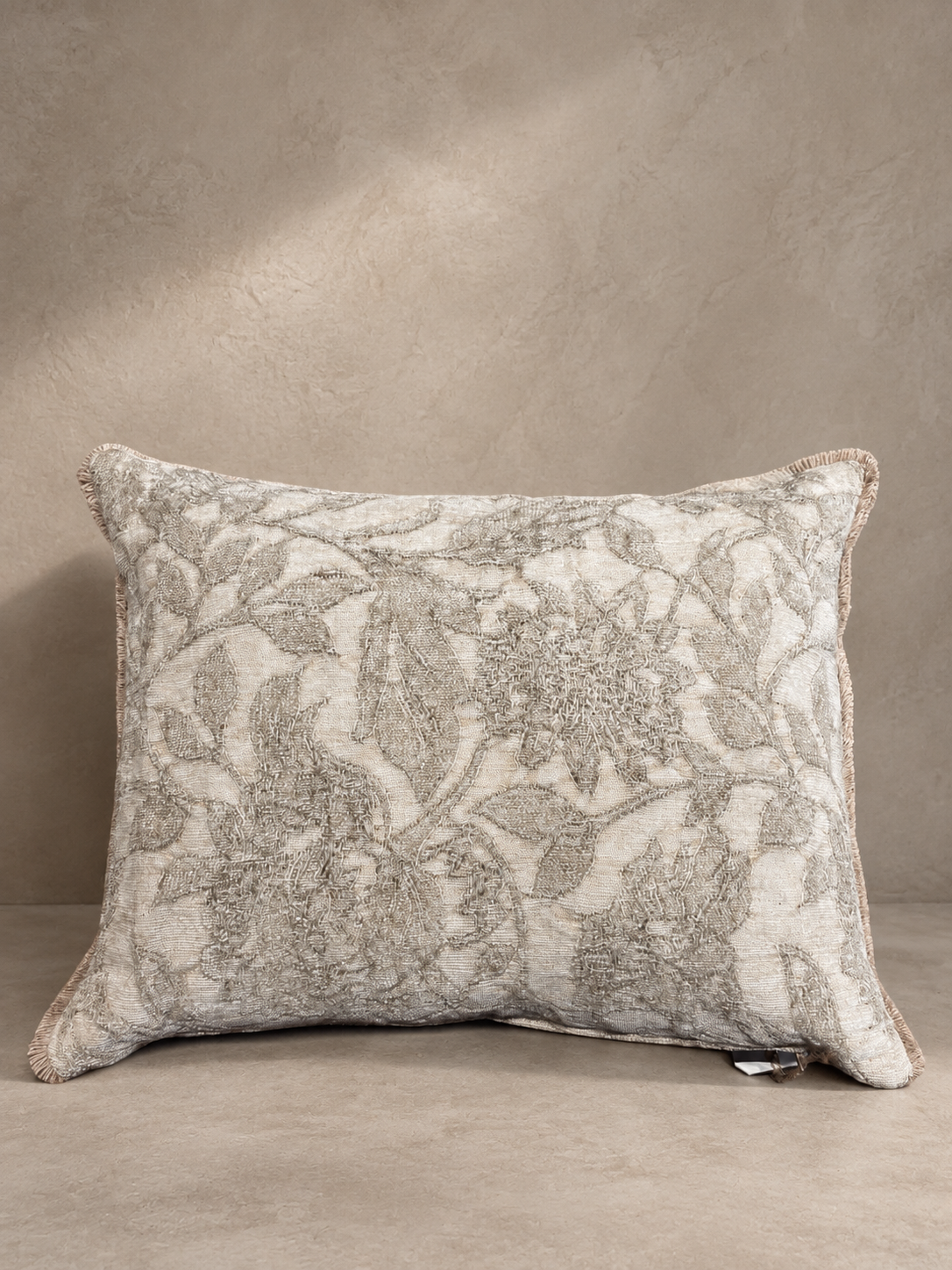 Coussin Sienne Atelier Anne Lavit Lyon  Face