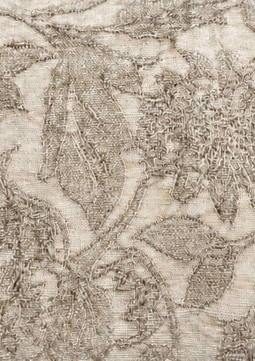 Coussin Sienne Atelier Anne Lavit Lyon vue tissu face