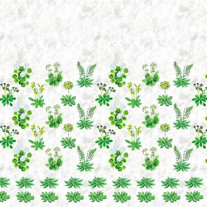 Papier peint panoramique Primevère Designers Guild motif floral botanique coloris Emerald