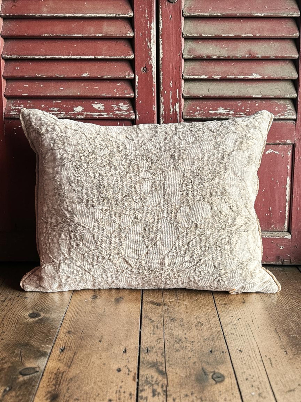 Coussin Sienne Atelier Anne Lavit Lyon  Mise en situation 