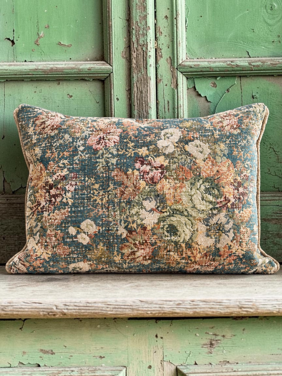 Coussin Tapestry Atelier Anne Lavit Lyon  Mise en situation
