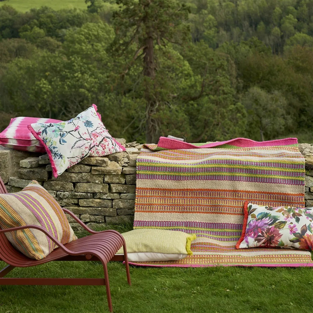Tapis Mahakam Designers Guild outdoor en fibres recyclées durables