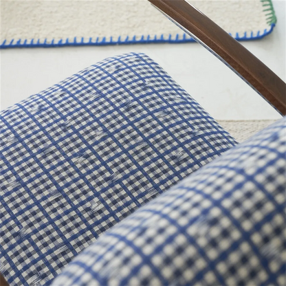 Tissu Vichy Designers Guild motif carreaux provençaux Atelier Anne Lavit Lyon 