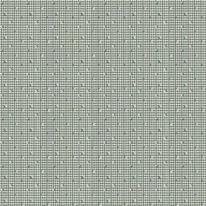 Toile Vichy Designers Guild coloris vert et blanc (Emerald) Atelier Anne Lavit Lyon 