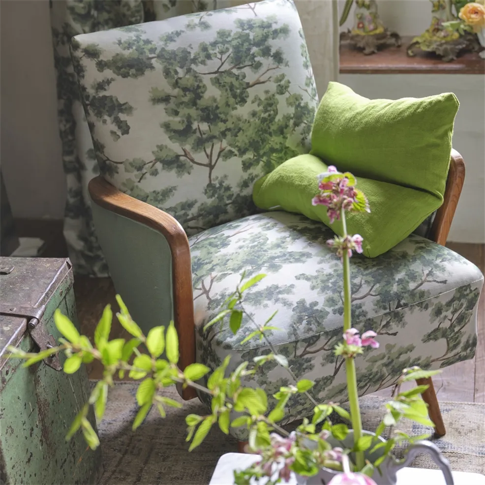 fauteuil en Tissu Woodland Forest John Derian édité par Designers Guild