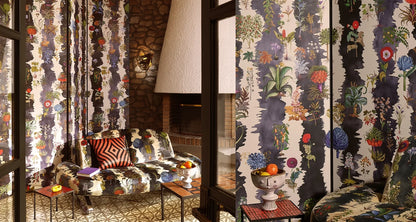 Velours Huerta Gitana Christian Lacroix – Mise en scène et détail  – Atelier Anne Lavit Lyon"