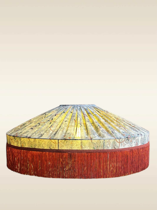 Vue d'ensemble Suspension Rosemonde N° 4 en coton recyclée