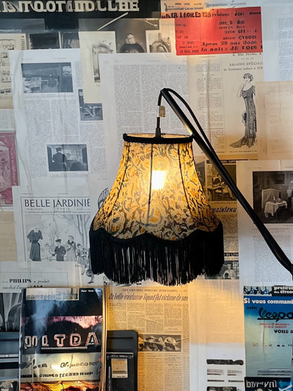 Baladeuse Sybil en situation – luminaire nomade artisanal – Anne Lavit Lyon